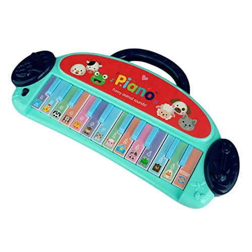 Preview image 1 Product Image for - BC9054317674809 for Fun and Versatile Portable Piano with Animal Sounds - Blue