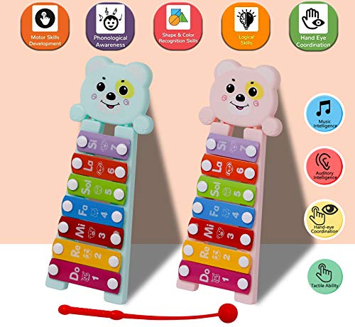 Preview image 2 Product Image for - BC9054823252281 for Xylophone for Kids: Educational Percussion Toy