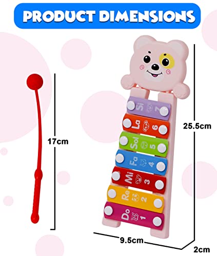 Preview image 3 Product Image for - BC9054823252281 for Xylophone for Kids: Educational Percussion Toy