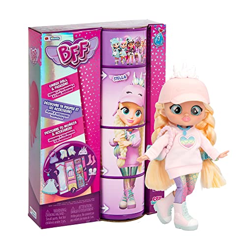 Preview image 1 Product Image for - BC9054834557241 for BFF Stella Fashion Doll: 9 Surprises, Outfit and Accessories - Ages 4+