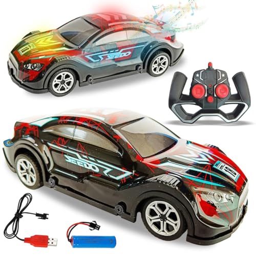 Preview image 1 Product Image for - BC9054894522681 for Dazzling RC Car for Kids - USB Rechargeable with LED Light and Music