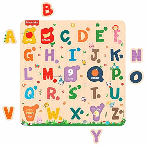 Preview image 4 Product Image for - BC9055335285049 for Montessori Alphabet Puzzle Toy for Kids - 12x12 Inches