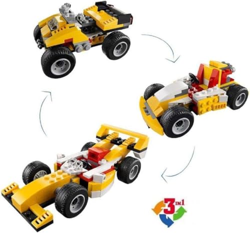Preview image 5 Product Image for - BC9055339675961 for 3-in-1 Highway Cruiser Building Block Set for Kids