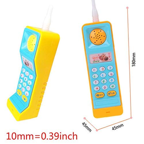 Preview image 2 Product Image for - BC9055398428985 for Interactive Musical Toy Phone for Kids - Animal Sounds, Numbers, Lights and Music