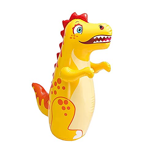 Preview image 2 Product Image for - BC9055403180345 for Hit Me Inflated Toy - Inflatable Dinosaur Punching Bag for Kids