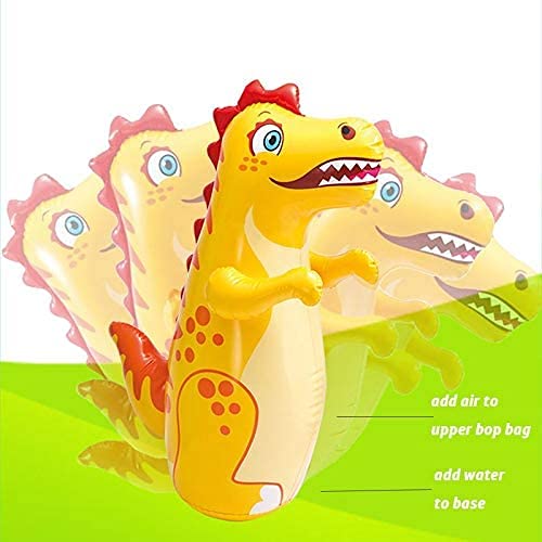 Preview image 4 Product Image for - BC9055403180345 for Hit Me Inflated Toy - Inflatable Dinosaur Punching Bag for Kids