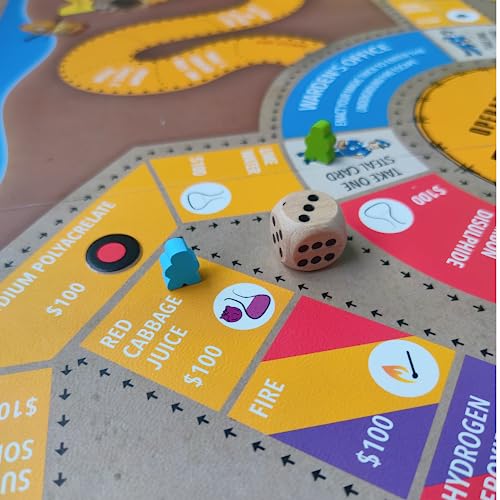 Preview image 2 Product Image for - BC9061561893177 for Escape Evil Science Board Game for Kids | Toy for Brain Development