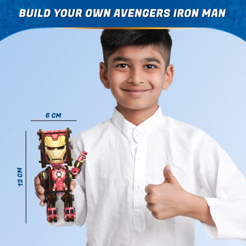 Preview image 2 Product Image for - BC9061566153017 for STEM Building Toy - Iron Man Action Figure