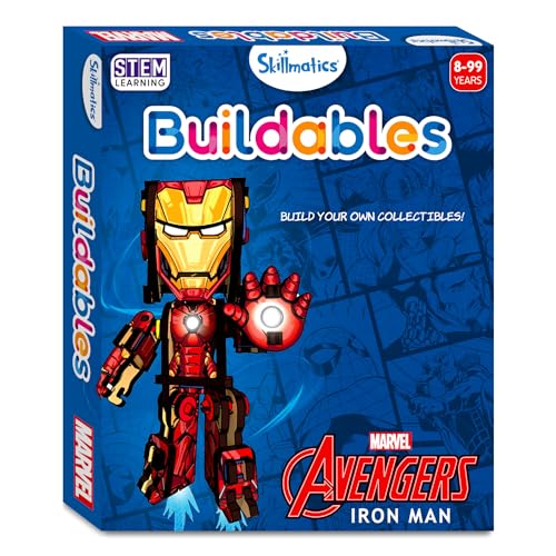Preview image 6 Product Image for - BC9061566153017 for STEM Building Toy - Iron Man Action Figure