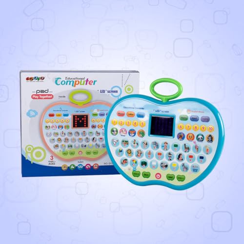 Preview image 2 Product Image for - BC9061577720121 for Play and Learn Laptop Toy - Blue Color