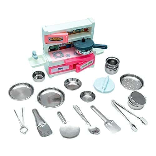8th product image for 19-Piece Kitchen Play Set for Kids - Roleplay Pretend Play Kit - BachcheCompany.com