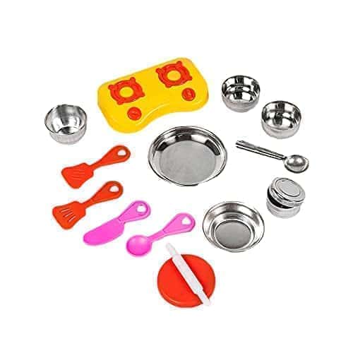 8th product image for Roleplay Kitchen Set for Kids - Sweet Heart Kitchen Set - BachcheCompany.com