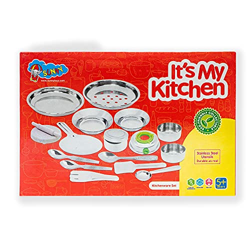 Preview image 7 Product Image for - BC9061672714553 for Kids' Plastic Kitchen Set - Roleplay and Pretend Play Set