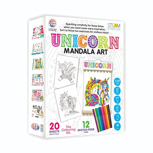 Preview image 4 Product Image for - BC9061680578873 for Unleash Your Creativity with Unicorn Coloring Kit