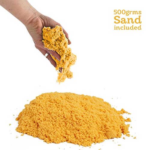 Preview image 2 Product Image for - BC9061696307513 for 500g Smooth Sand for Kids with Big Mould - Orange Color