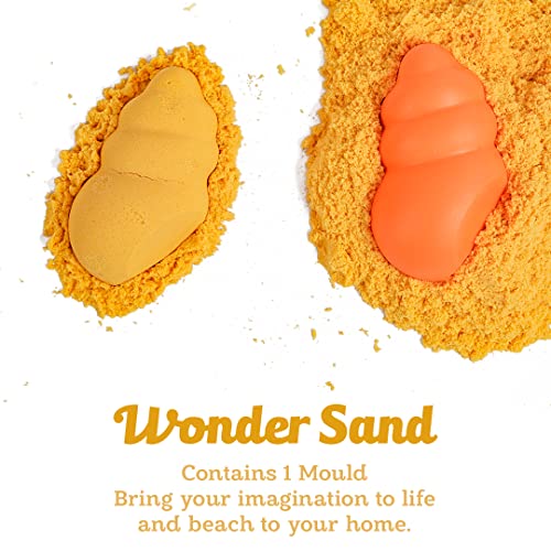 Preview image 6 Product Image for - BC9061696307513 for 500g Smooth Sand for Kids with Big Mould - Orange Color