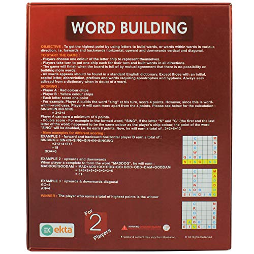 Preview image 4 Product Image for - BC9066864640313 for Fun Word Building Board Game for All Ages