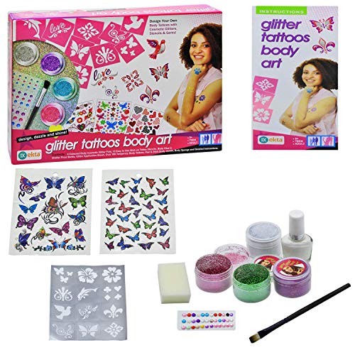 Preview image 1 Product Image for - BC9066868474169 for Shimmering Body Art: Glitter Body Tattoos